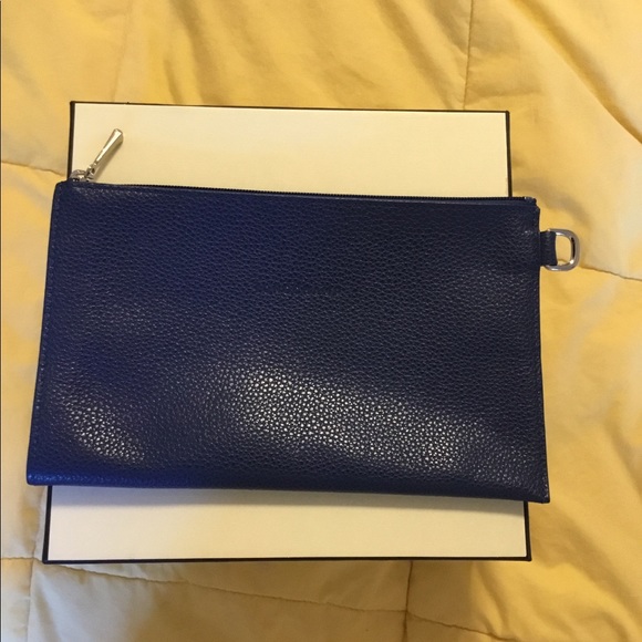 Authentic Longchamp Le Foulonne Pouch Clutch Authentic Longchamp Le Foulonne Pouch Clutch